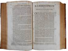 Load image into Gallery viewer, CYPRIANI OPERA 1690 Works of St. Cyprian, Martyr Bishop of Carthage