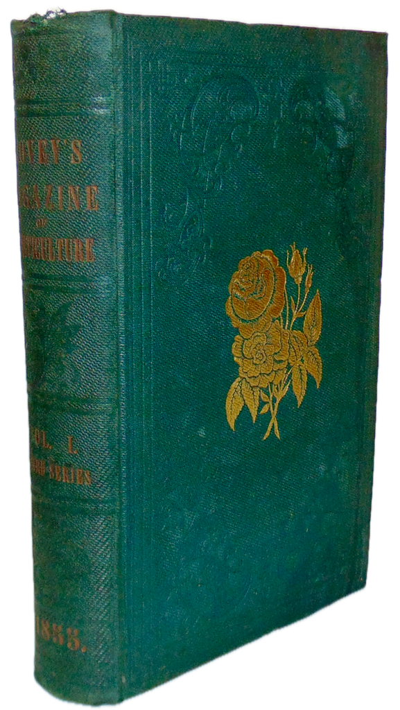 1855 The Magazine of Horticulture, Botany, and Useful Discoveries