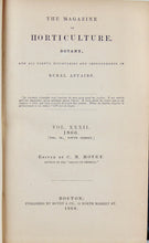 Load image into Gallery viewer, 1866 The Magazine of Horticulture, Botany, and Useful Discoveries