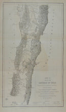 Load image into Gallery viewer, [MAP] Map of the Republic of Chile (3 parts, complete) 1855