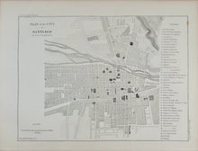 Load image into Gallery viewer, [MAP] Four Map &amp; View of Chile: Santa Lucia, Santiago, Valparaiso,  Constitucion