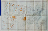 [MAP] Map showing Indian Reservations within the United States (1909)
