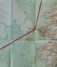 Load image into Gallery viewer, [MAP] ALASKA : Compiled from Official Records of the General Land Office (1910)