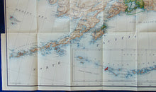 Load image into Gallery viewer, [MAP] ALASKA : From the Official Records of the General Land Office (1907)