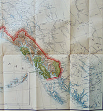 Load image into Gallery viewer, [MAP] ALASKA : From the Official Records of the General Land Office (1907)