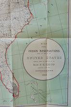 Load image into Gallery viewer, [MAP] Map showing Indian Reservations within the United States (1907)