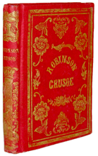Load image into Gallery viewer, GORGEOUS BINDING 1856 The Little Robinson Crusoe, Illustrated