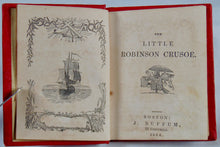Load image into Gallery viewer, GORGEOUS BINDING 1856 The Little Robinson Crusoe, Illustrated