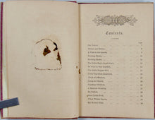 Load image into Gallery viewer, Simple Lays for Early Days : A Book of Christian Poetry for Children c. 1865