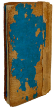 Load image into Gallery viewer, The New England Primer with wooden boards, reprint of 1777 edition