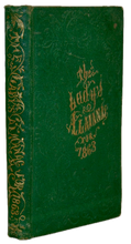 Load image into Gallery viewer, [American Civil War] The Lady's Almanac for the Year 1863