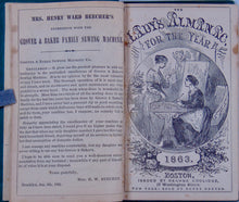 Load image into Gallery viewer, [American Civil War] The Lady's Almanac for the Year 1863