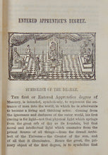 Load image into Gallery viewer, The Freemason's Monitor, Daniel Sickels, 1864 First Edition