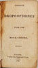 Choice Drops of Honey from the Rock Christ, reprint of 1660s Particular Baptist