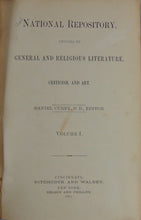 Load image into Gallery viewer, [METHODIST] National Repository, General and Religious Literature, Vol. I