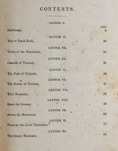 Load image into Gallery viewer, Letters from the Alleghany Mountains, 1849, Cherokee People &amp; Customs