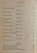 Load image into Gallery viewer, Letters from the Alleghany Mountains, 1849, Cherokee People &amp; Customs