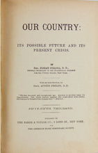 Load image into Gallery viewer, 1885 America Under Attack by Immigrants, Mormons, Catholics, Socialists