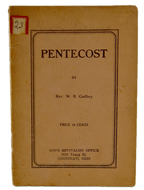 1910 W. B. Godby, Bible Holiness Preacher Condemns Tongues as of the Devil