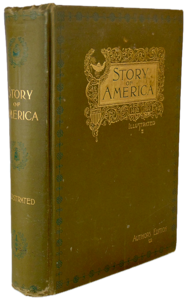 1893 History of America, 1492-1892, with over 350 Illustrations