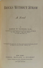 Load image into Gallery viewer, Bricks Without Straw, A Novel, 1880 Ku Klux Klan, Southern Reconstruction