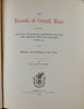 Colonial History of Oxford, Massachusetts, 1894