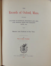 Load image into Gallery viewer, Colonial History of Oxford, Massachusetts, 1894