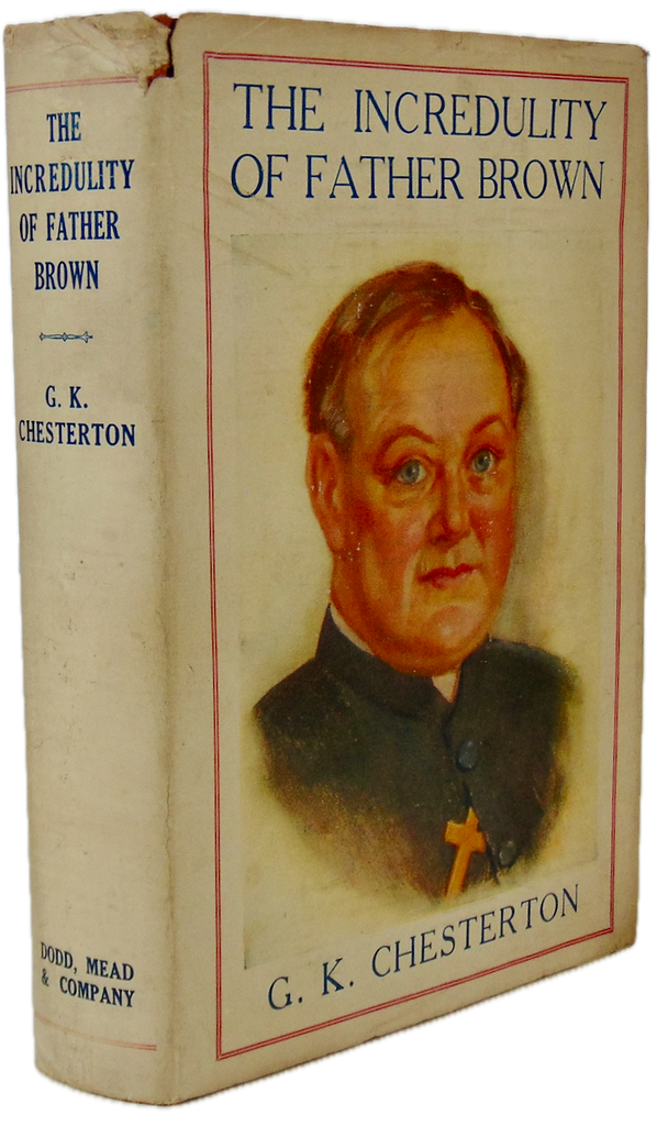 The Incredulity of Father Brown, 1st American with Dust Jacket, G. K. Chesterton