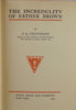 The Incredulity of Father Brown, 1st American with Dust Jacket, G. K. Chesterton