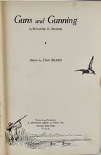 Load image into Gallery viewer, Guns and Gunning, 1908 First Edition