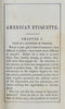 Ladies and Gentlemen's American Etiquette, with the Rules of Polite Society