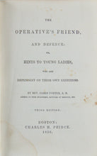 Load image into Gallery viewer, Operative's Friend, Christian Help for Young Ladies working in Factories (1850)