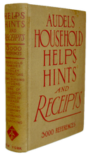 Load image into Gallery viewer, Audels Household Helps, Hints and Receipts, Three Thousand Recipes (1913)