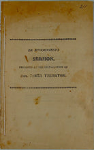 Load image into Gallery viewer, 1809 Orthodox Congregationalist Sermon, Pastors Must Love Their Flock