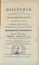 Load image into Gallery viewer, 1802 Funeral Sermon by David Tappan for Samuel Phillips of Massachusetts