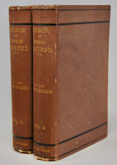 Macleod. Memoir of Norman Macleod, D.D. (2 volume set)