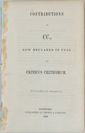 1849 Defense of Horace Bushnell and his book God in Christ