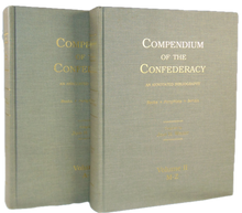 Load image into Gallery viewer, Compendium of the Confederacy: An Annotated Bibliography (2 volume set)