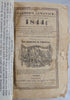 1844-1854 The Farmer's Almanack, on a New and Improved Plan. 11 issues bound