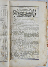 Load image into Gallery viewer, 1844-1854 The Farmer's Almanack, on a New and Improved Plan. 11 issues bound