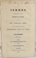 Eliphalet Pearson, Ordination Sermon 1813 Be Wise as Serpents, Harmless as Doves