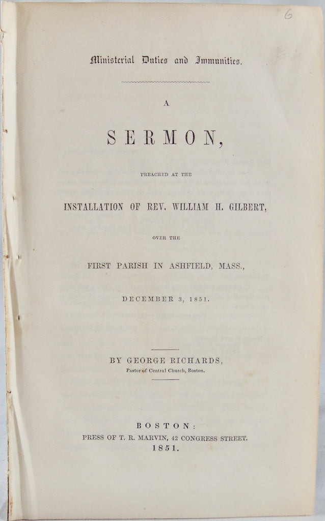 1851 The Duties of a Christian Minister