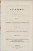 1816 Joseph Dana Sermon, Educating Pious Youth for the Gospel Ministry