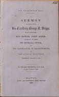 [ELECTION SERMON] The Inseparable Trio, Religion, Education, and Freedom 1850