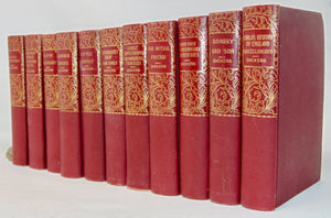 Dickens. The Works of Charles Dickens (eleven volumes) ca. 1895
