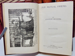 Dickens. The Works of Charles Dickens (eleven volumes) ca. 1895