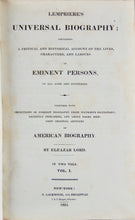 Load image into Gallery viewer, 1825 Universal Biography set, including 800 Americans