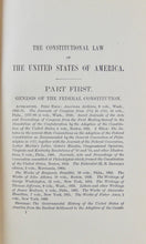 Load image into Gallery viewer, 1887 The Constitutional Law of the United States of America