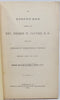 Memorial of the Rev. George W. Janvier, D. D., pastor of the Pittsgrove Presbyterian Church (1865)