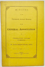 Load image into Gallery viewer, 1865-1926 Missouri Congregational Association &amp; Conference Minutes (36 issues)